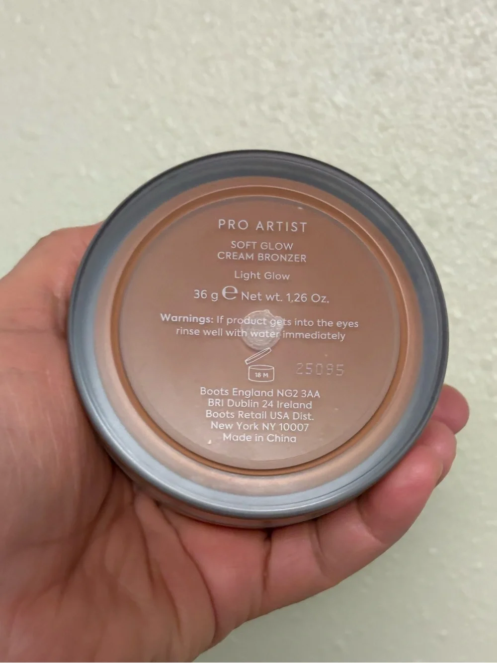 No7 PRO ARTIST SOFT GLOW CREAM BRONZER in Light Glow Brand New Never Opened